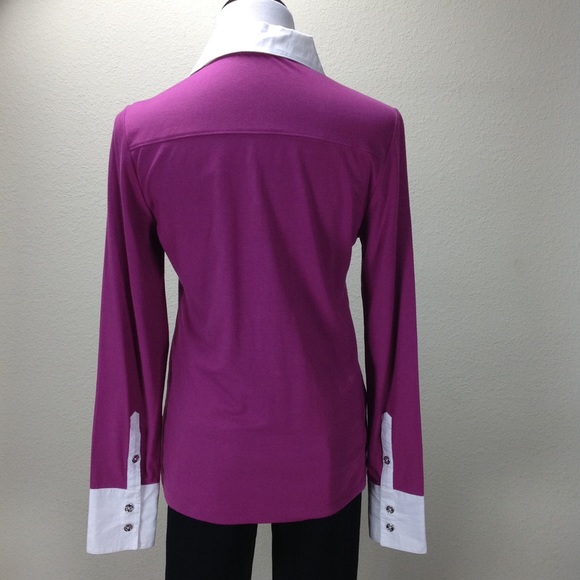 Carter Humphrey Purple & White Long Sleeve… - Picture 3 of 8